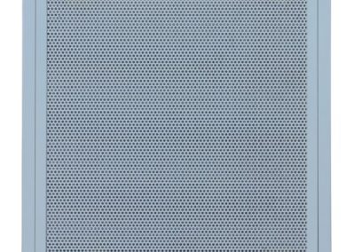 Perforated sheet steel